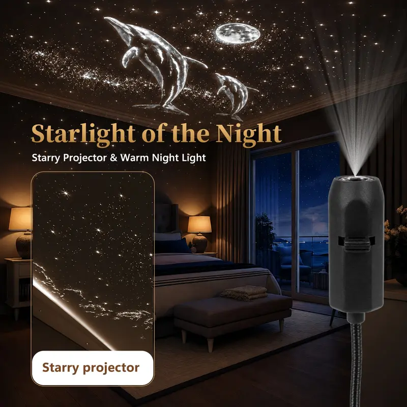 USB Starry Sky Projector