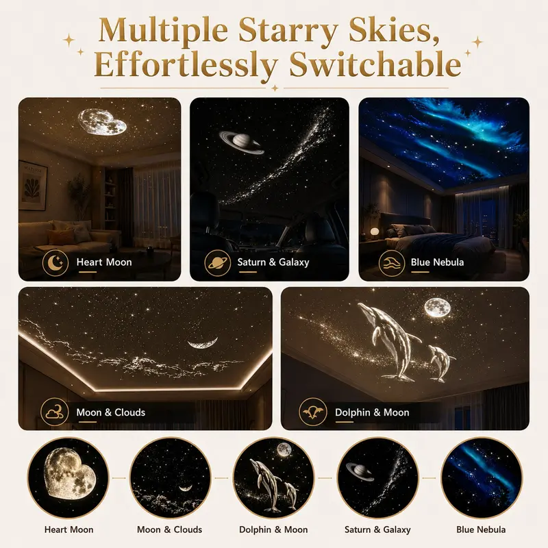 USB Starry Sky Projector