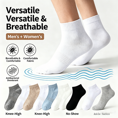 Premium pure cotton low-cut socks (10 pairs for only $15.99)