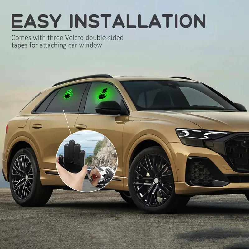 Automotive decorative gesture light