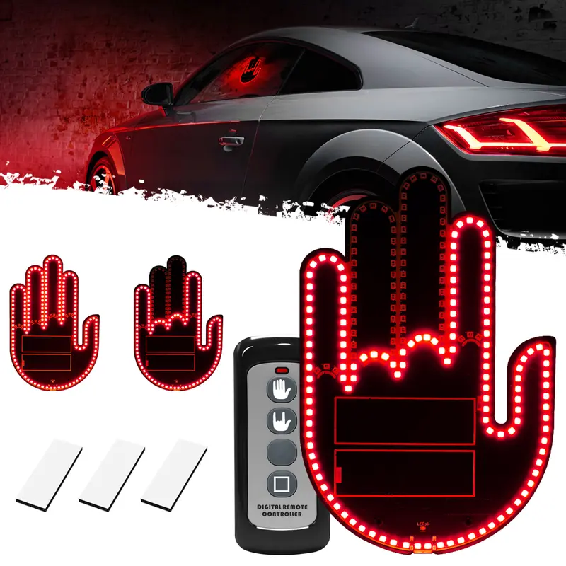Automotive decorative gesture light