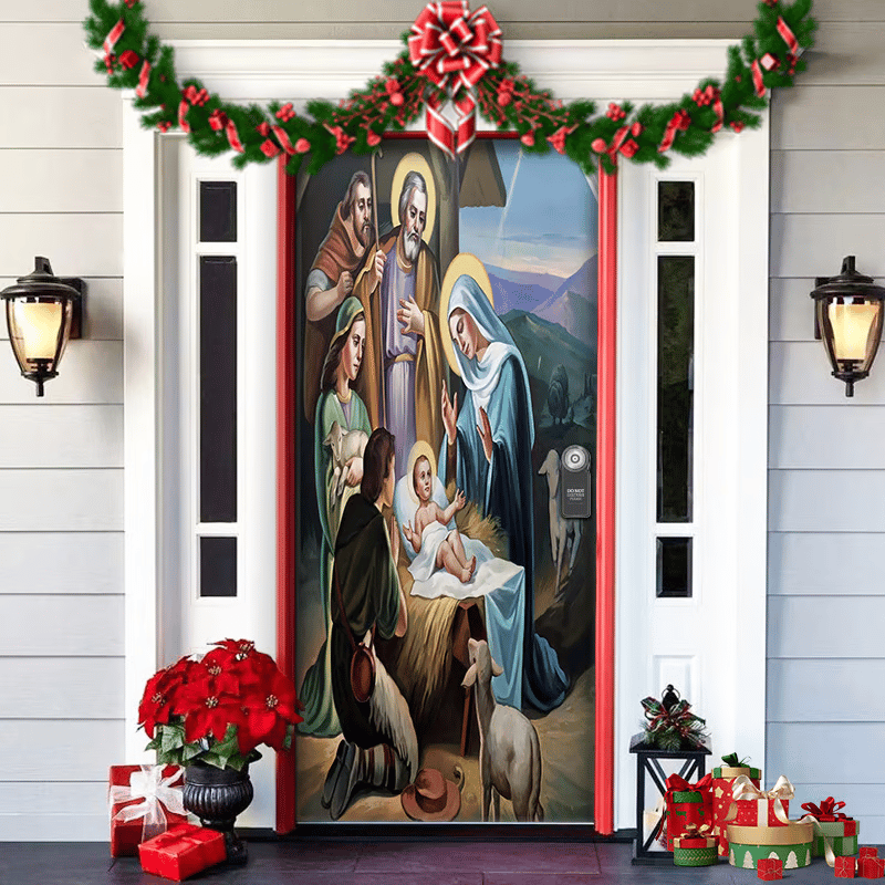 Christmas Front Door Decoration