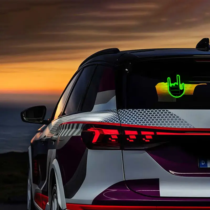 Automotive decorative gesture light