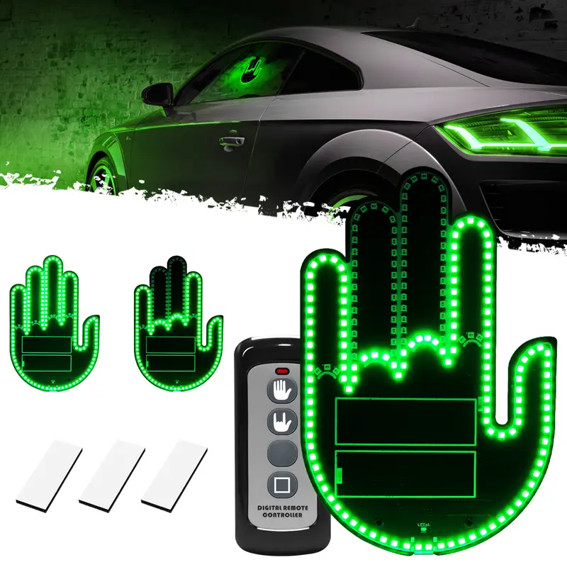 Automotive decorative gesture light