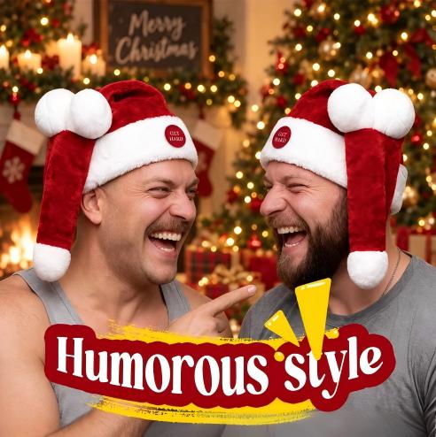 Singing and Dancing Electric Christmas Hat
