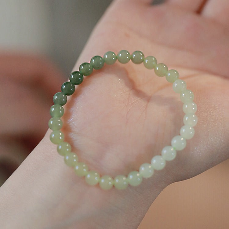 Abundance Path - Hetian Jade Bracelet