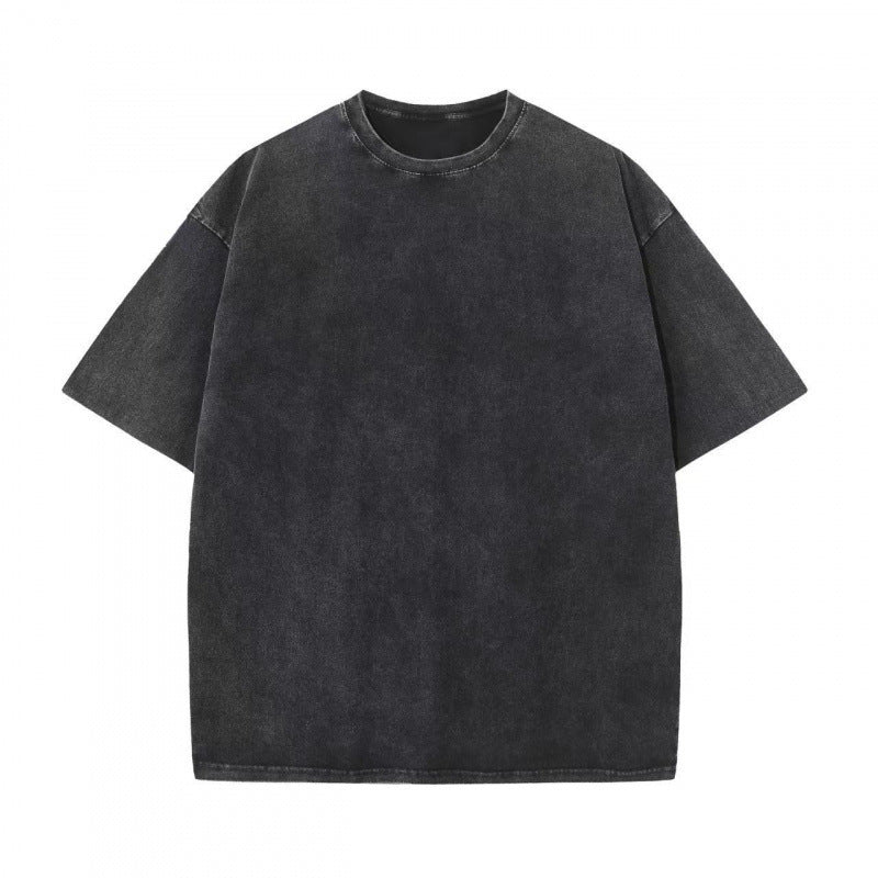 Unisex retro cotton fitness T-shirt