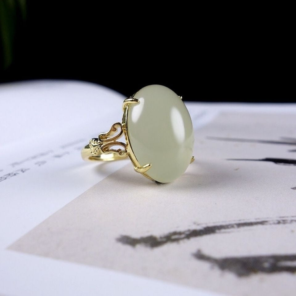 "Bountiful Harvest" – Hetian Jade Ring