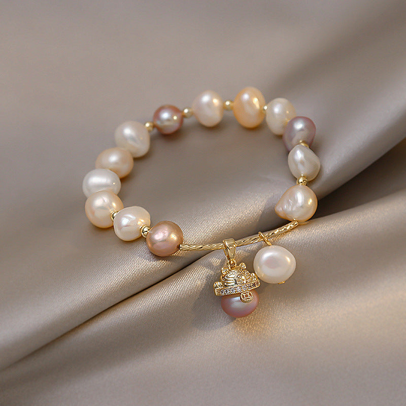 Lucky Cat • DIY Freshwater Pearl Bracelet
