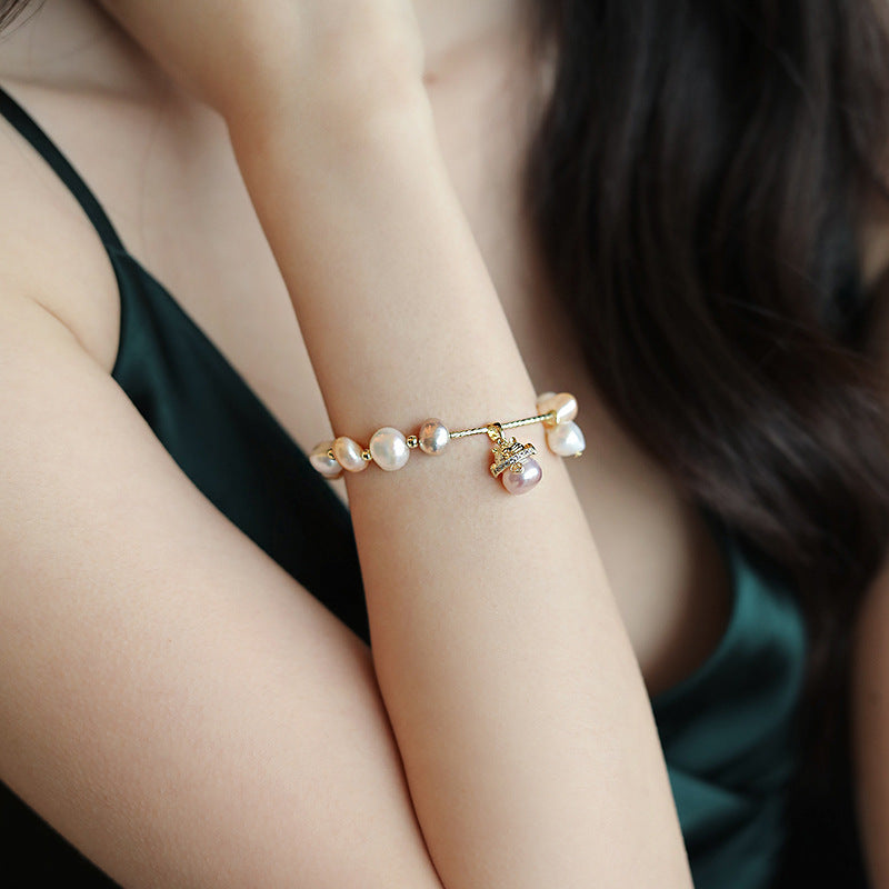 Lucky Cat • DIY Freshwater Pearl Bracelet
