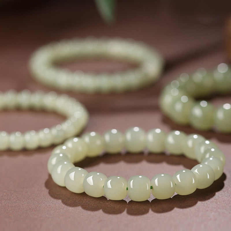 「Little Fullness」Hetian Jade Bracelet