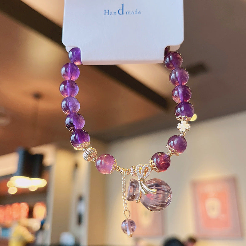 Lucky ? Amethyst Bracelet