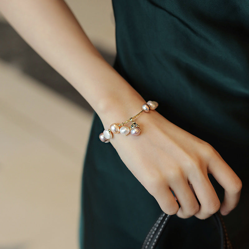 Lucky Cat • DIY Freshwater Pearl Bracelet