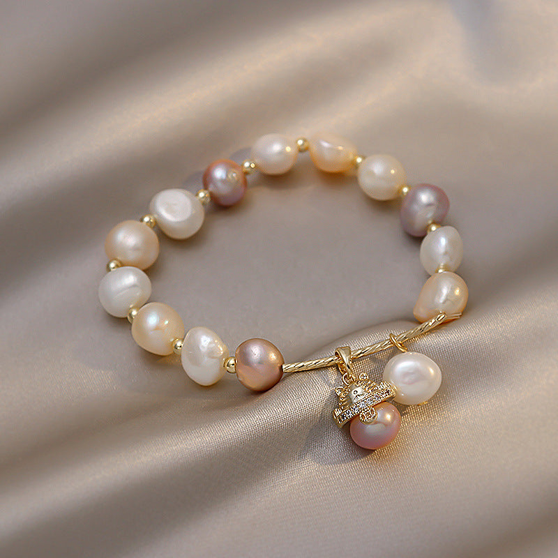 Lucky Cat • DIY Freshwater Pearl Bracelet