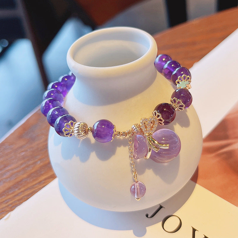 Lucky ? Amethyst Bracelet