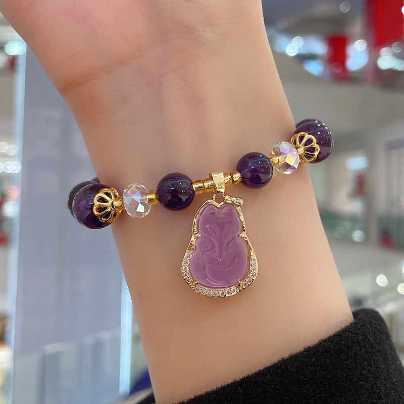Fox ? Amethyst Bracelet