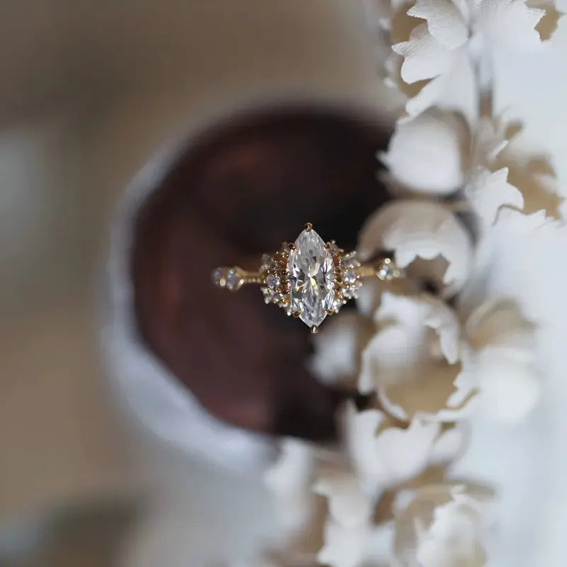 Timeless Classic – Cut Moissanite Ring
