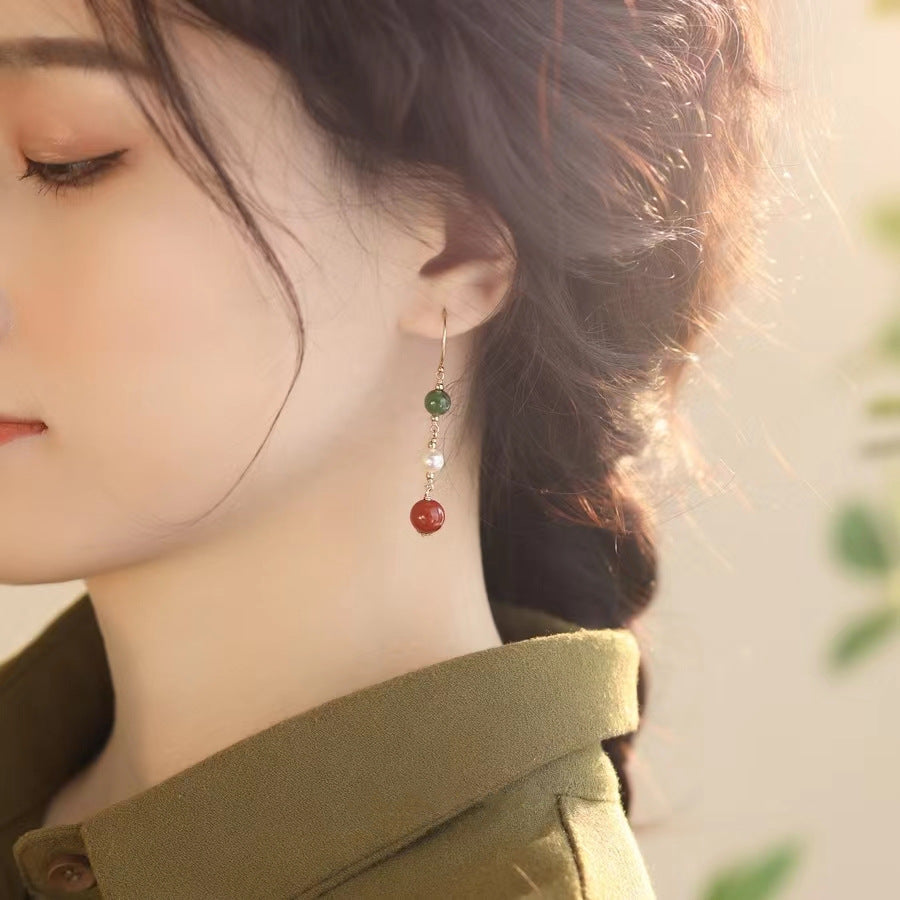 Wisdom & Willpower - Trio Earrings of Resilience