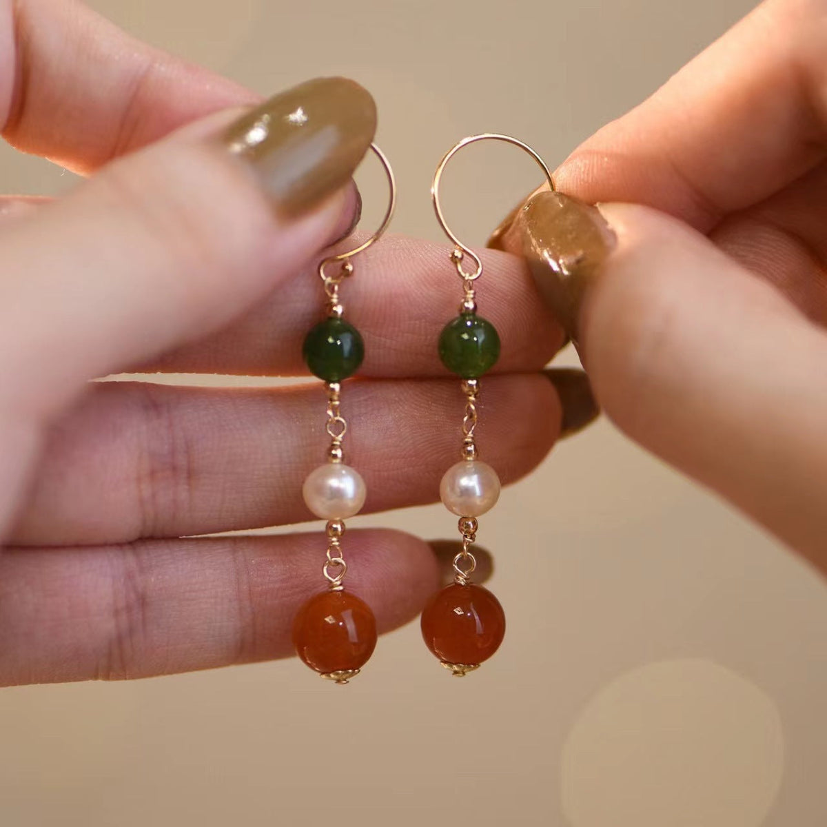Wisdom & Willpower - Trio Earrings of Resilience