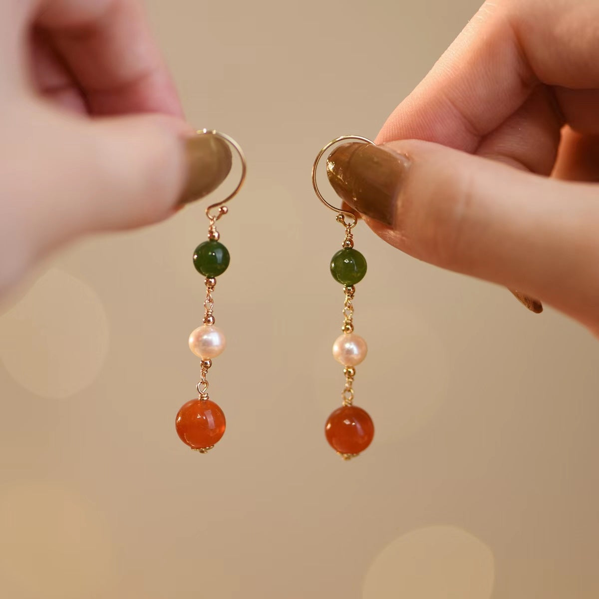 Wisdom & Willpower - Trio Earrings of Resilience