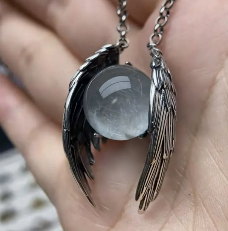 Phantom Angel Pendant Necklace