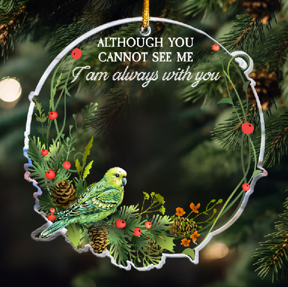 I Am Always With You - Personalized Memorial Photo Ornament