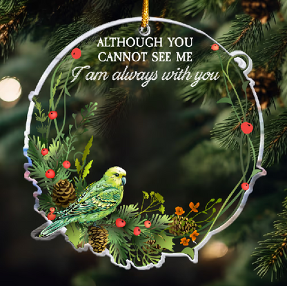 I Am Always With You - Personalized Memorial Photo Ornament