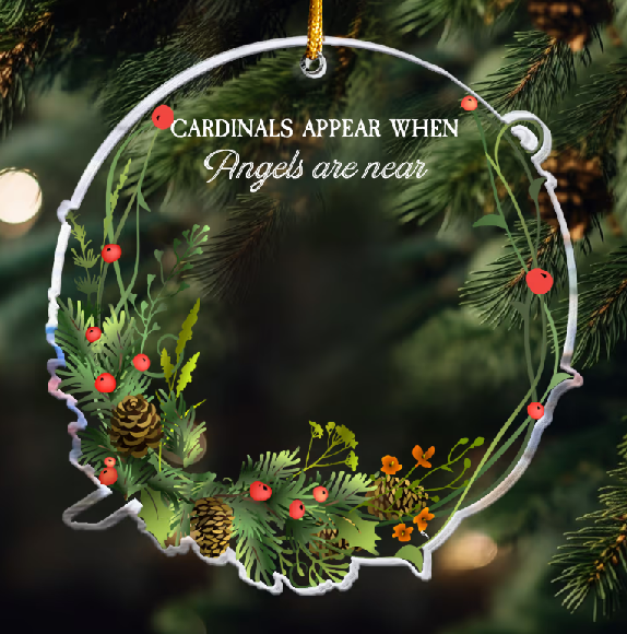 I Am Always With You - Personalized Memorial Photo Ornament