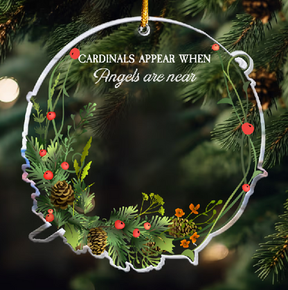I Am Always With You - Personalized Memorial Photo Ornament