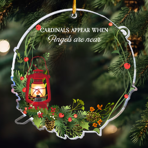 I Am Always With You - Personalized Memorial Photo Ornament
