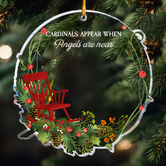 I Am Always With You - Personalized Memorial Photo Ornament