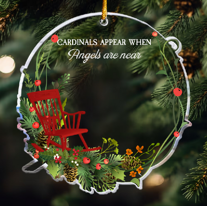 I Am Always With You - Personalized Memorial Photo Ornament
