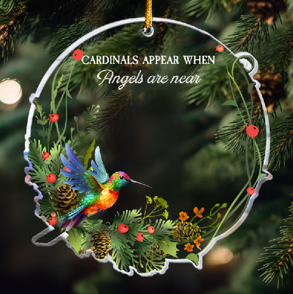 I Am Always With You - Personalized Memorial Photo Ornament