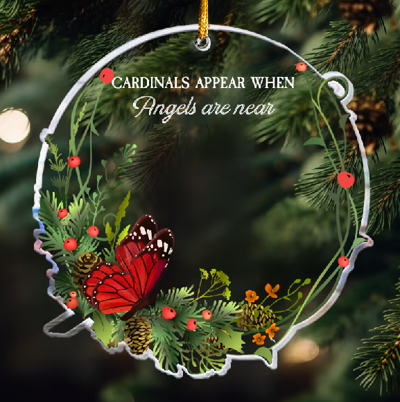 I Am Always With You - Personalized Memorial Photo Ornament