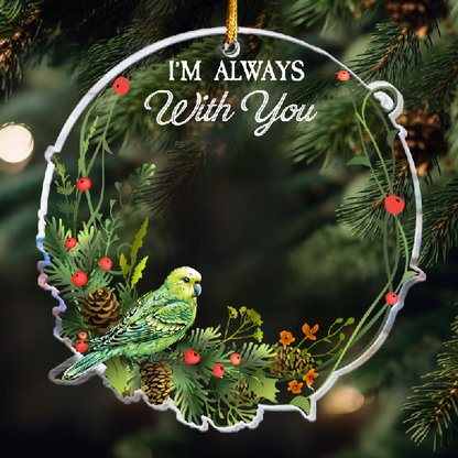 I Am Always With You - Personalized Memorial Photo Ornament