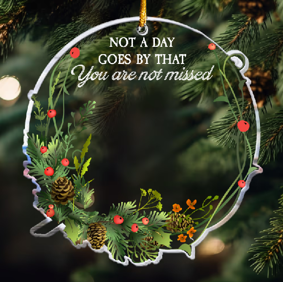 I Am Always With You - Personalized Memorial Photo Ornament