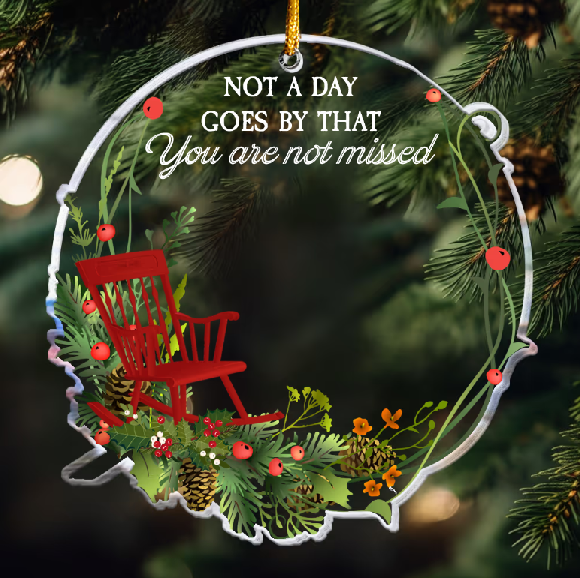 I Am Always With You - Personalized Memorial Photo Ornament