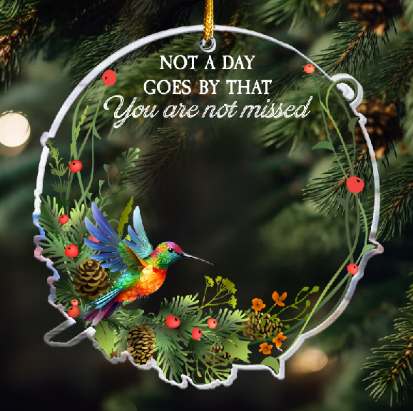I Am Always With You - Personalized Memorial Photo Ornament