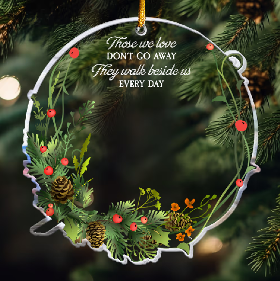 I Am Always With You - Personalized Memorial Photo Ornament
