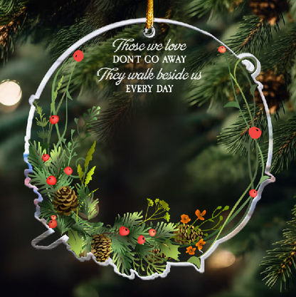 I Am Always With You - Personalized Memorial Photo Ornament
