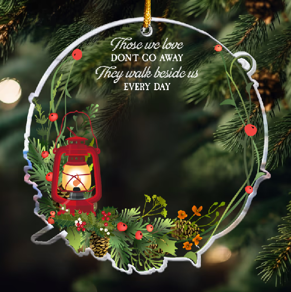 I Am Always With You - Personalized Memorial Photo Ornament