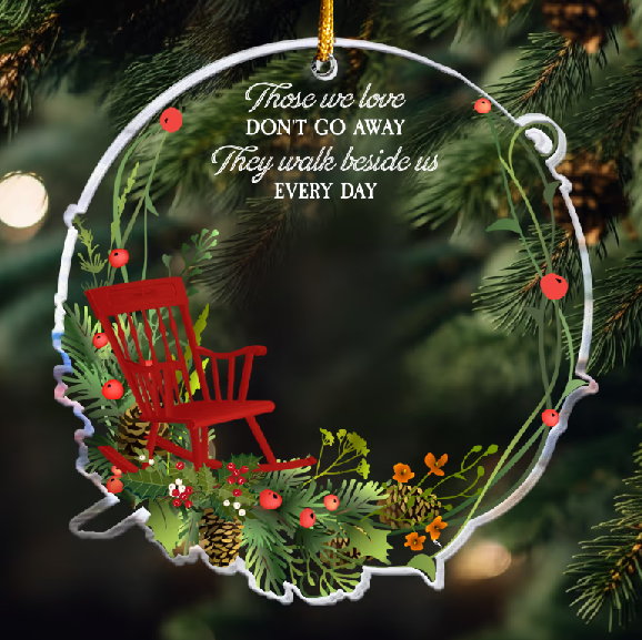 I Am Always With You - Personalized Memorial Photo Ornament