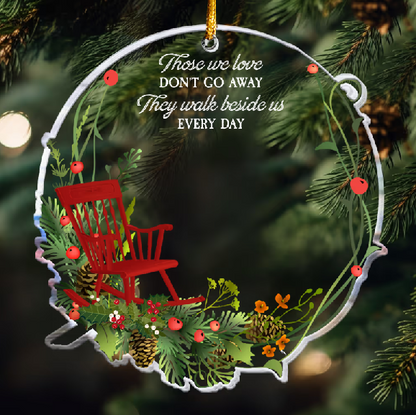 I Am Always With You - Personalized Memorial Photo Ornament