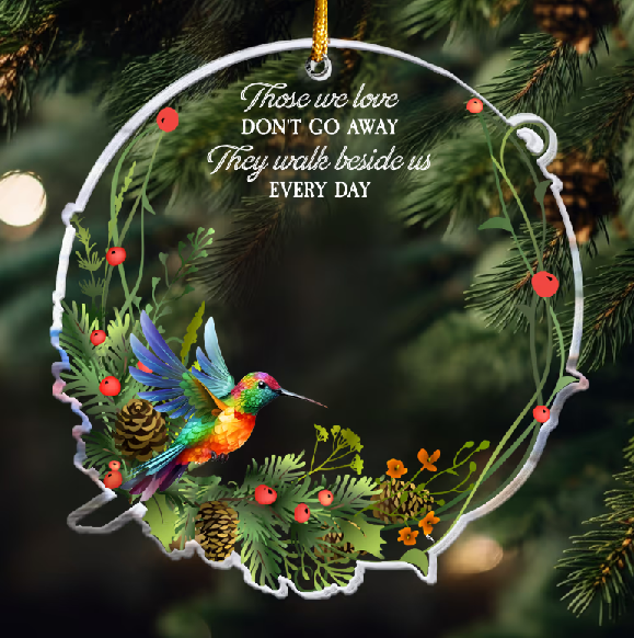 I Am Always With You - Personalized Memorial Photo Ornament