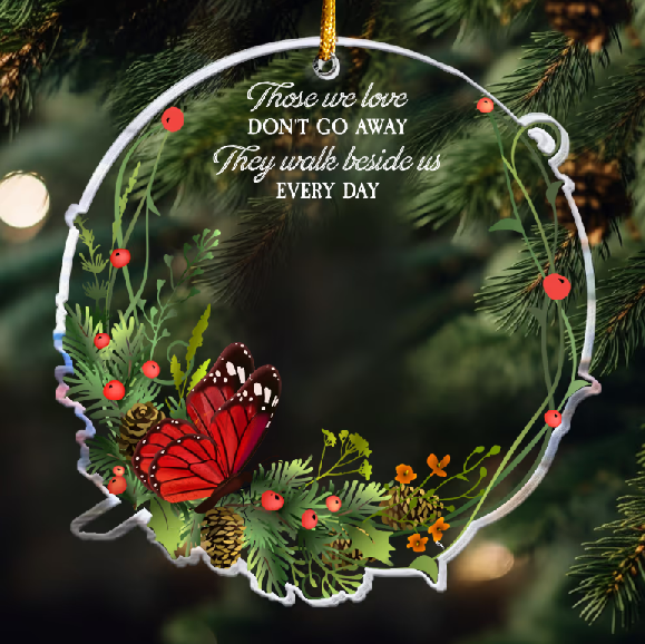 I Am Always With You - Personalized Memorial Photo Ornament