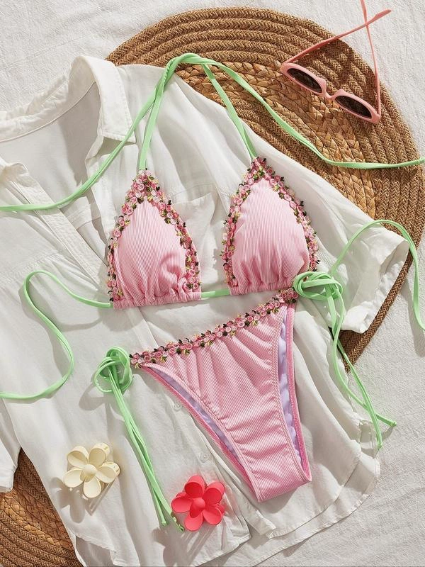 Floral bikini set