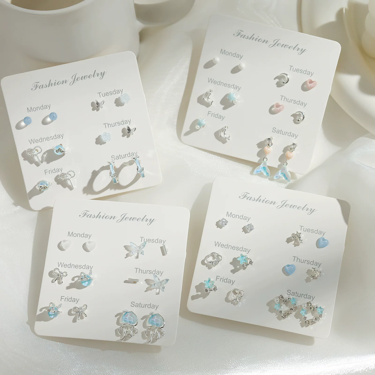 6 piece earring set