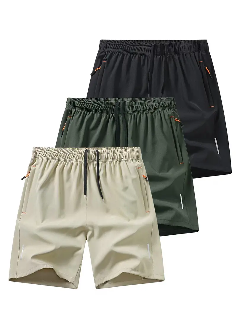 Men's quick-drying stretch sports shorts