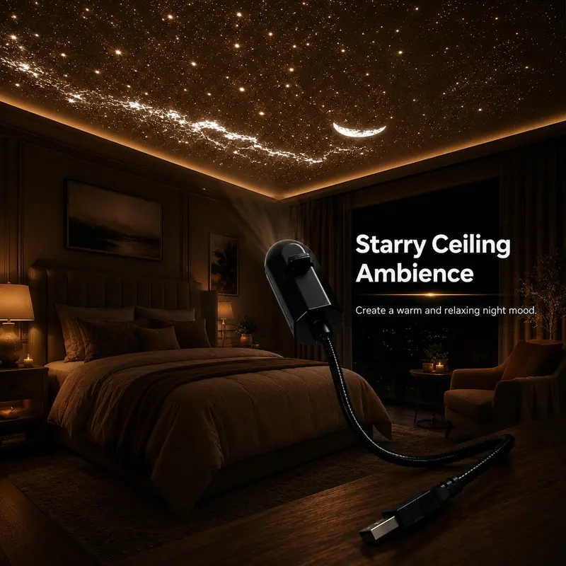 USB Starry Sky Projector