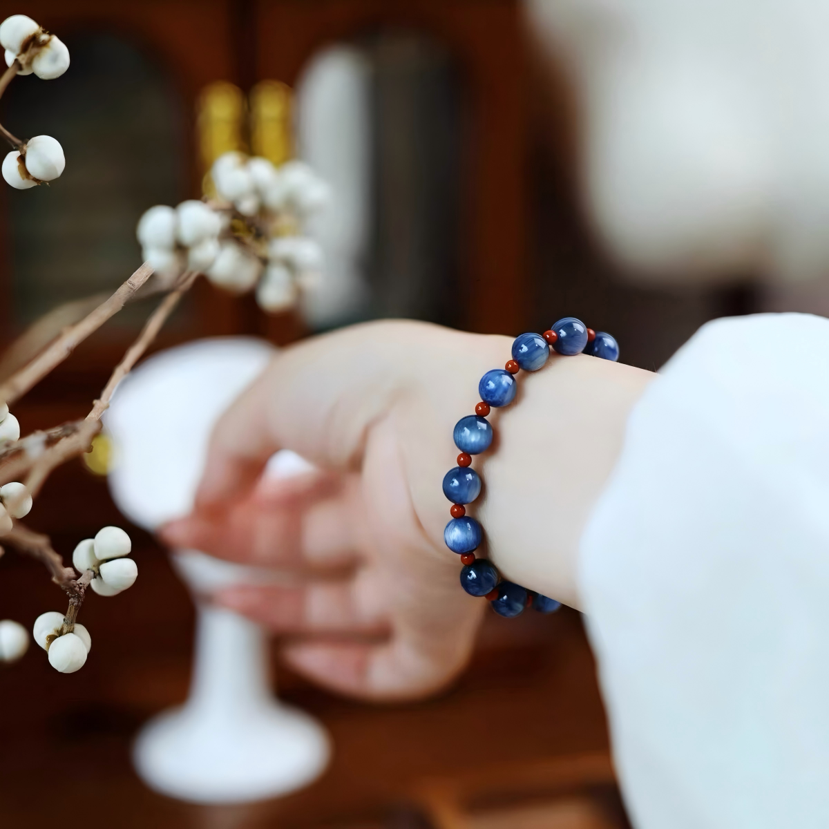 Meditation - Kyanite Bracelet